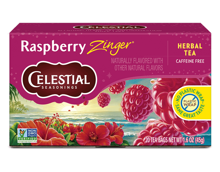 Raspberry Zinger Herbal Tea 1 box (20 tea bags)