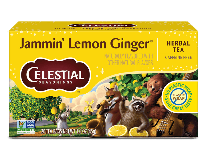 Jammin' Lemon Ginger 1 box (20 tea bags)
